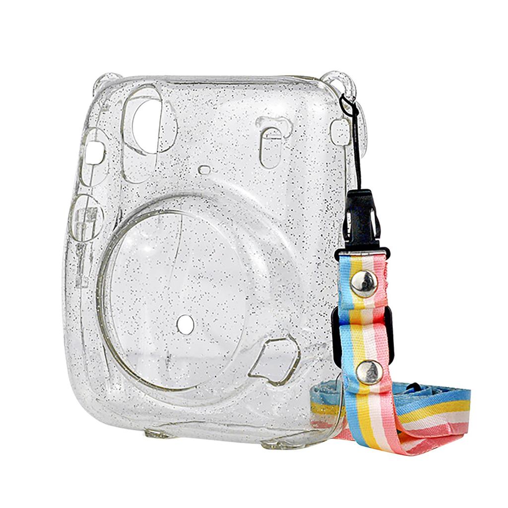 Husa Aparate Instax Mini 12 - Glitter Clear