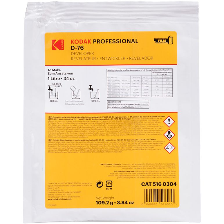 Kodak Professional D-79 (pudră) - To Make 1L