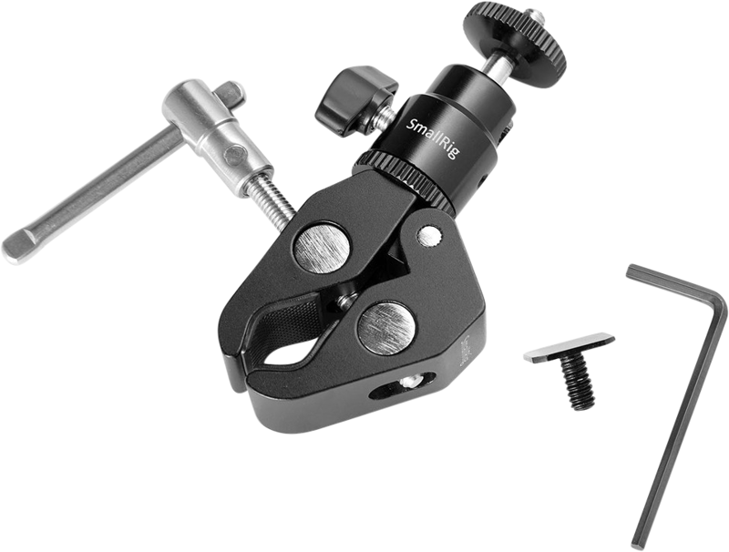 1124 Super Clamp with Ball Head Mount