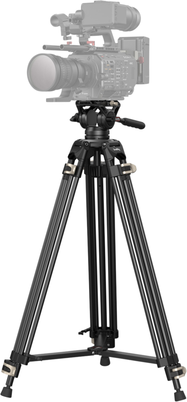3751 Video Tripod Heavy-Duty with Fluid Head AD-01