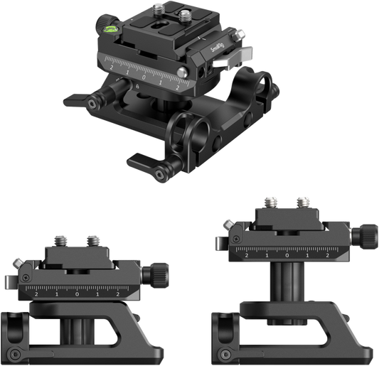 SmallRig 4233 Height adjustable Mount Plate Kit Universal ARCA & Manfrotto compatible