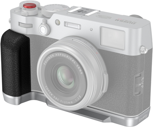 SmallRig 4555 L-Shape Grip for Fujifilm X100VI / X100V Silver