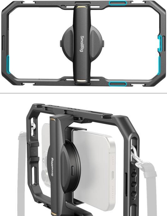 SmallRig 4597 All-in-One Video Kit for Smartphone Creators Quick Basic Edition