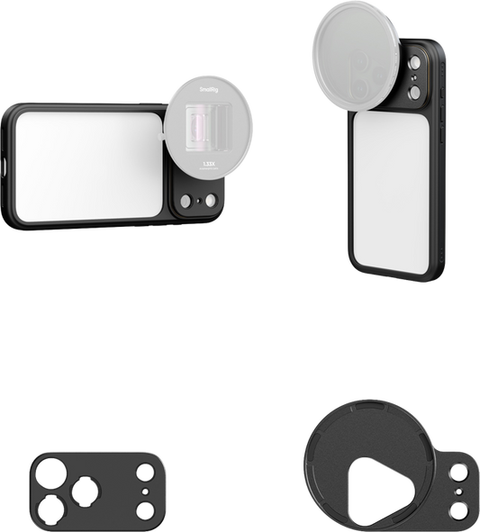 SmallRig 5793 FilMov Lightweight Photography Bumper Case for iPhone 17 Pro Max Black