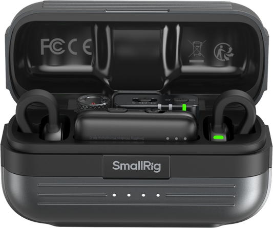 SmallRig 5715 S70 Wireless Microphone with Multi-Device Compatibility (Black)