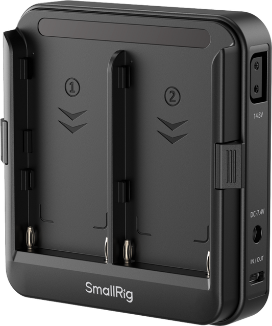 SmallRig 5536 Adapter Plate for NP-F Type Batteries (Supports UPS)