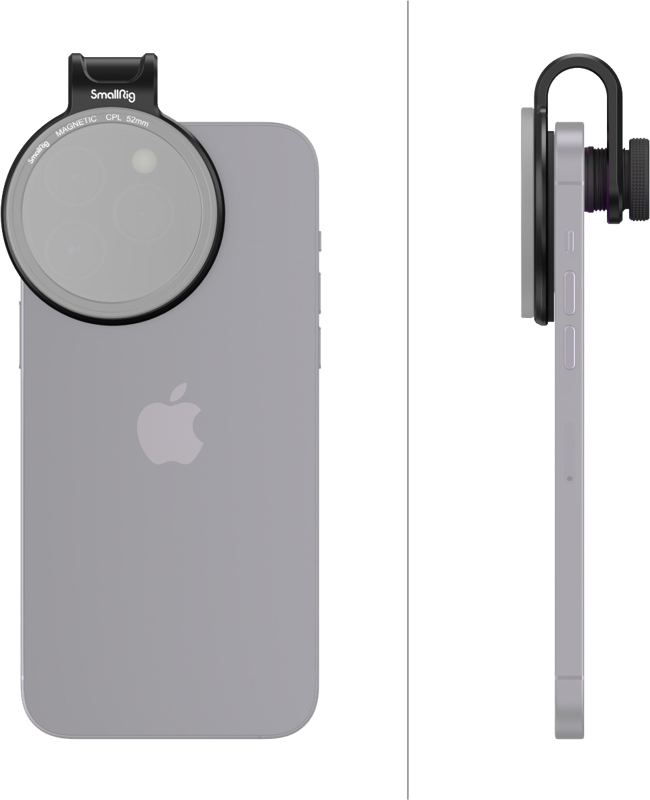 SmallRig 3845 52mm Magnetic Filter Clip For Mobile Phone