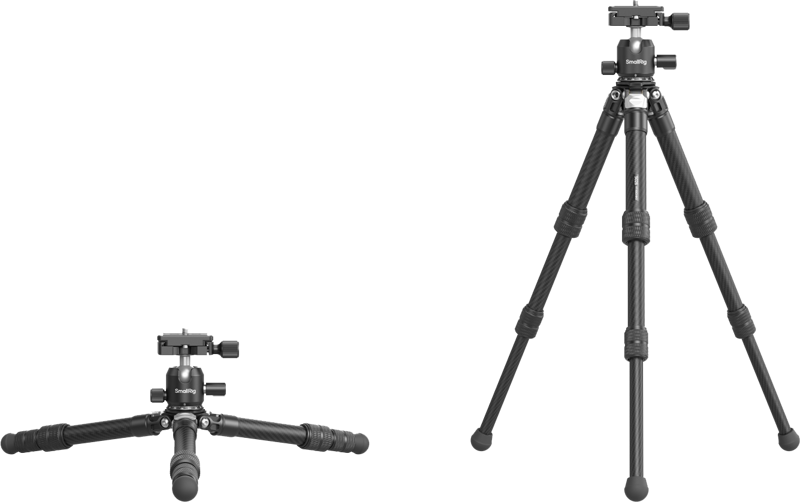 SmallRig 5026 Carbon Fiber Pocket Tripod Kit