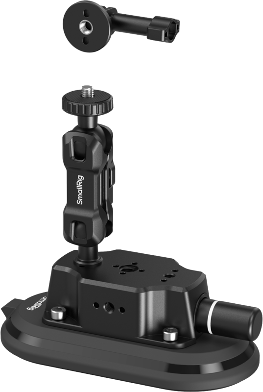 SmallRig 5842 Car Suction Support 3 × 6" for Action Cameras