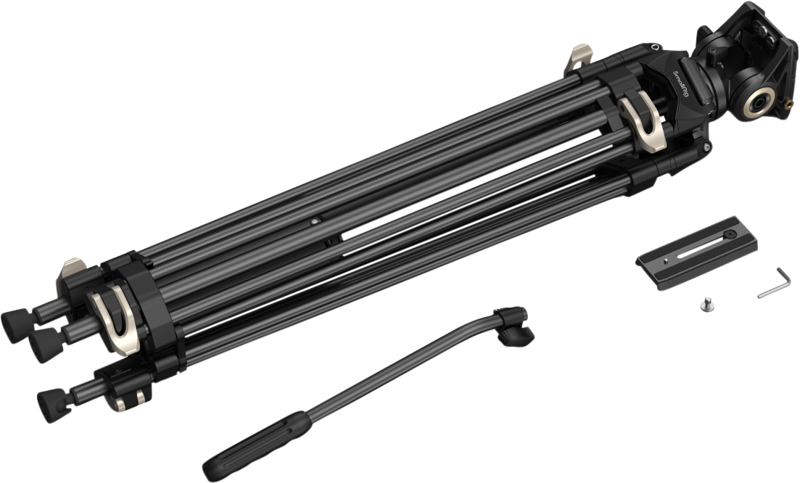3751 Video Tripod Heavy-Duty with Fluid Head AD-01