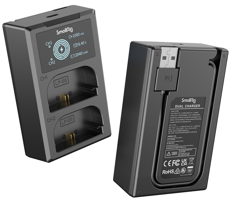 3821 LP-E6NH Battery & Charger Kit