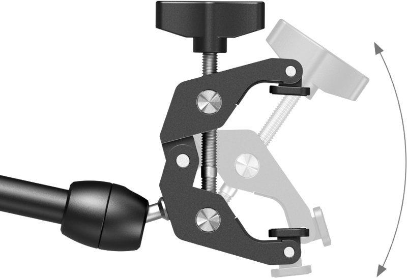 SmallRig 5624 Desktop Magic Arm with Crab-Shaped Clamp Kit