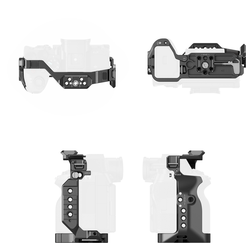 SmallRig 6024 "HawkLock" Quick Release Cage for Sony Alpha 7 V / 7R V / 7 IV