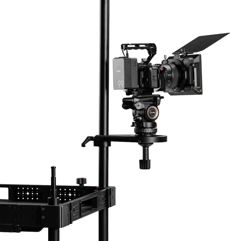 SmallRig 6253 Tripod Head Mount Plate for Camera Cart (75mm / 100mm)