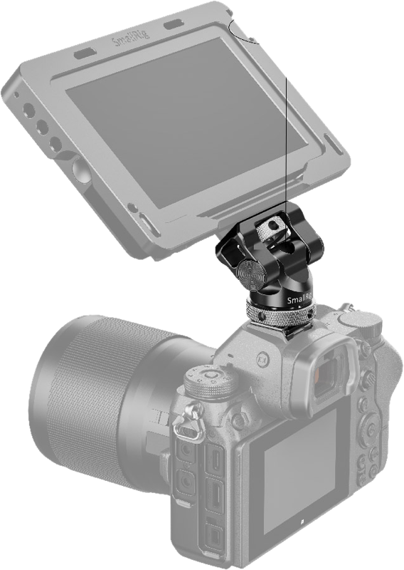 SmallRig 2346 Swivel & Tilt Mount with Cold Shoe