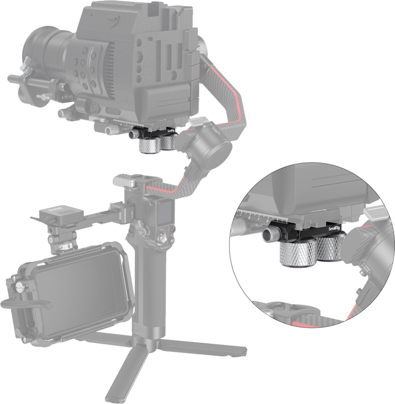 SmallRig 3125 Univ Counter weight Cl for Ronin RS2/RSC2