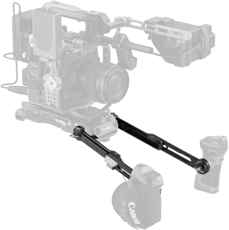 SmallRig 5206 Shoulder Rig Extension Arm Adapter with ARRI Rosette 2PCS