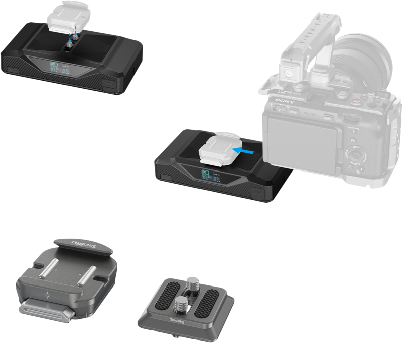 SmallRig 4826 CB75 Camera Base Battery
