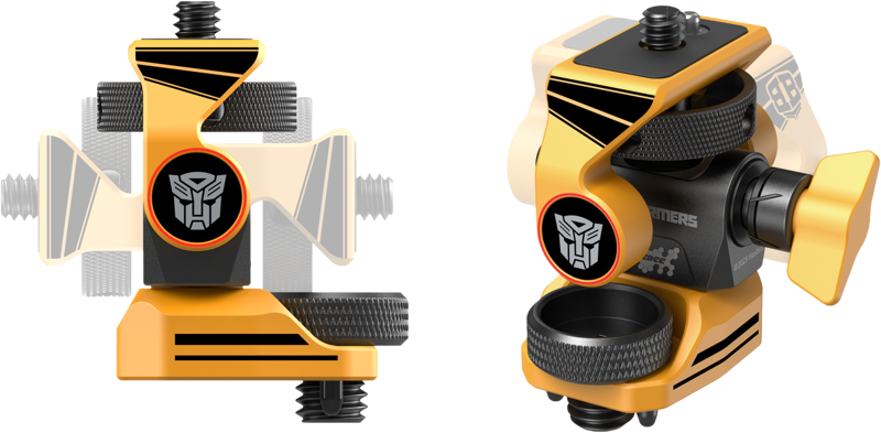 SmallRig 5520 Adjustable Monitor Support Compatible with ARRI 3/8''-16 Screws(BumbleBee Edition)