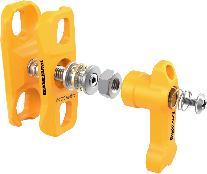 SmallRig 5522 Magic Arm Support with Dual Ball Heads 1/4”-20 Screws(BumbleBee Edition)