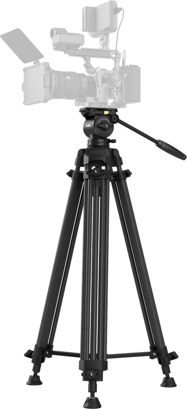 SmallRig 5441 AD14 Heavy-Duty Carbon Fiber Tripod