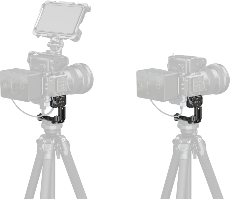 SmallRig 5594 Vertical Mount Plate for Cage with Arca-Type Plate