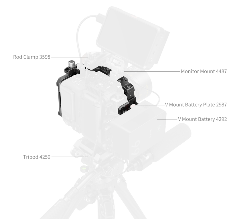 SmallRig 5810 Cage for Canon EOS C80