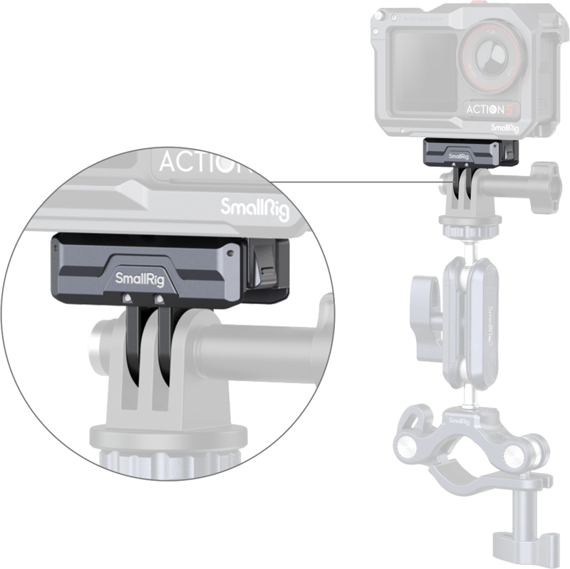 SmallRig 3662 Magnetic Adapter for DJI Osmo Action