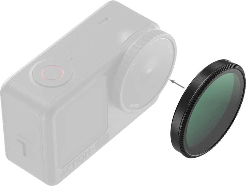 SmallRig 5895 ND Filter Kit for DJI Osmo Action 6