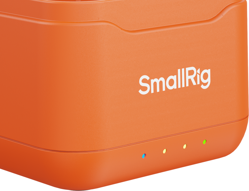 SmallRig 5921 Camera Battery Charger for DJI Action 6 / Action 5 Pro / Osmo 360