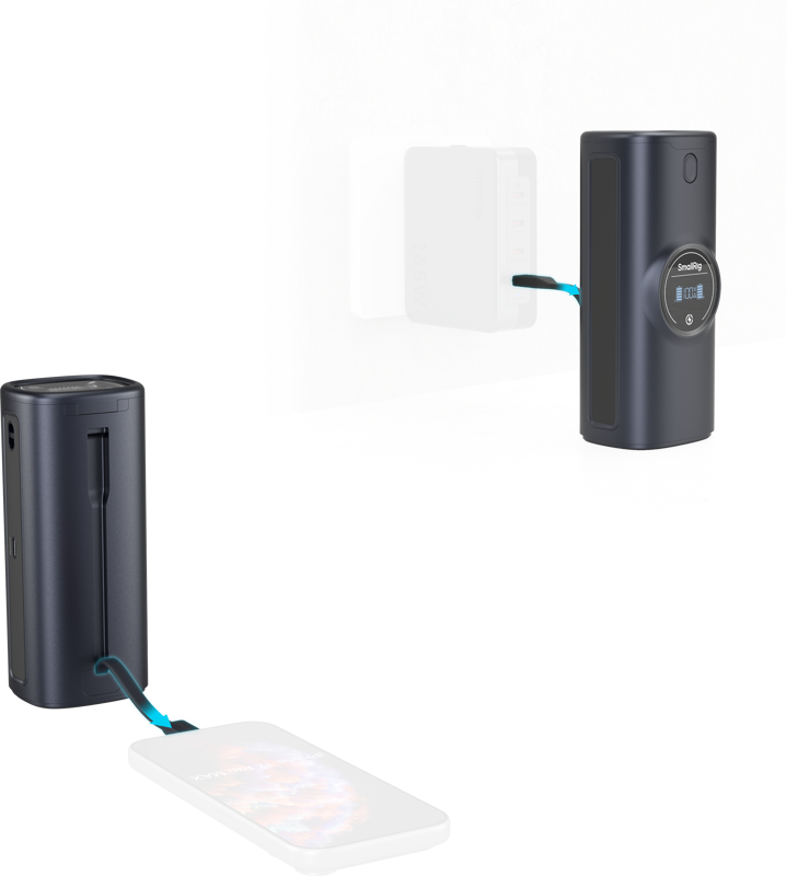 SmallRig 5108 Power Bank Charger Case Kit for Canon LP-E6P / LP-E6NH Camera Batteries