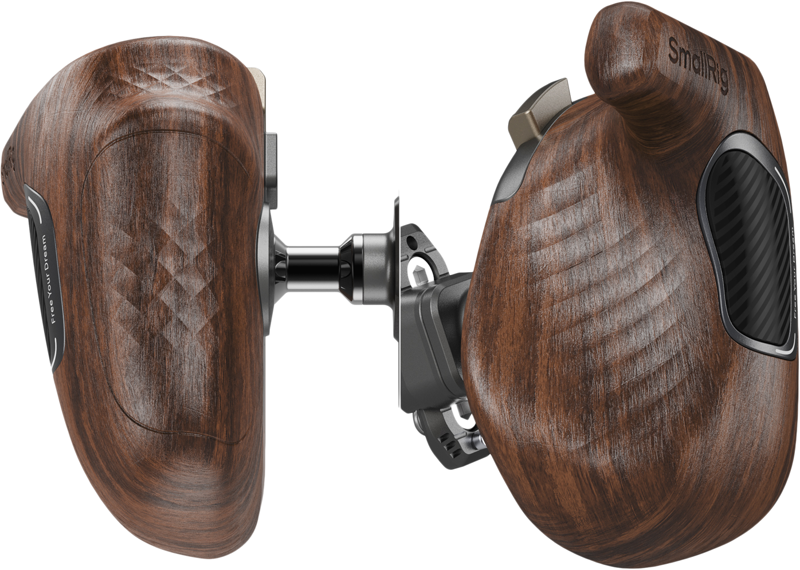 SmallRig 5192 ImageGrip Series Wooden Handle with NATO Clamp (Right Side)