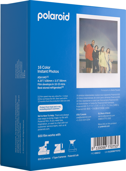 Polaroid Color 600 Film 16 Fotografii