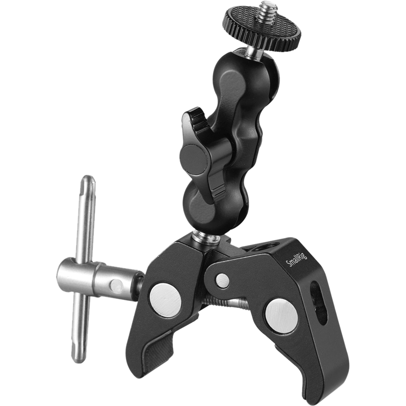 SmallRig 2164 Multi-functional Crab-Shaped Clamp w/ Ballhead Magic Arm