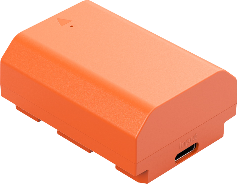 SmallRig 4969 NP-FZ100 USB-C Rechargeable Camera Battery Orange