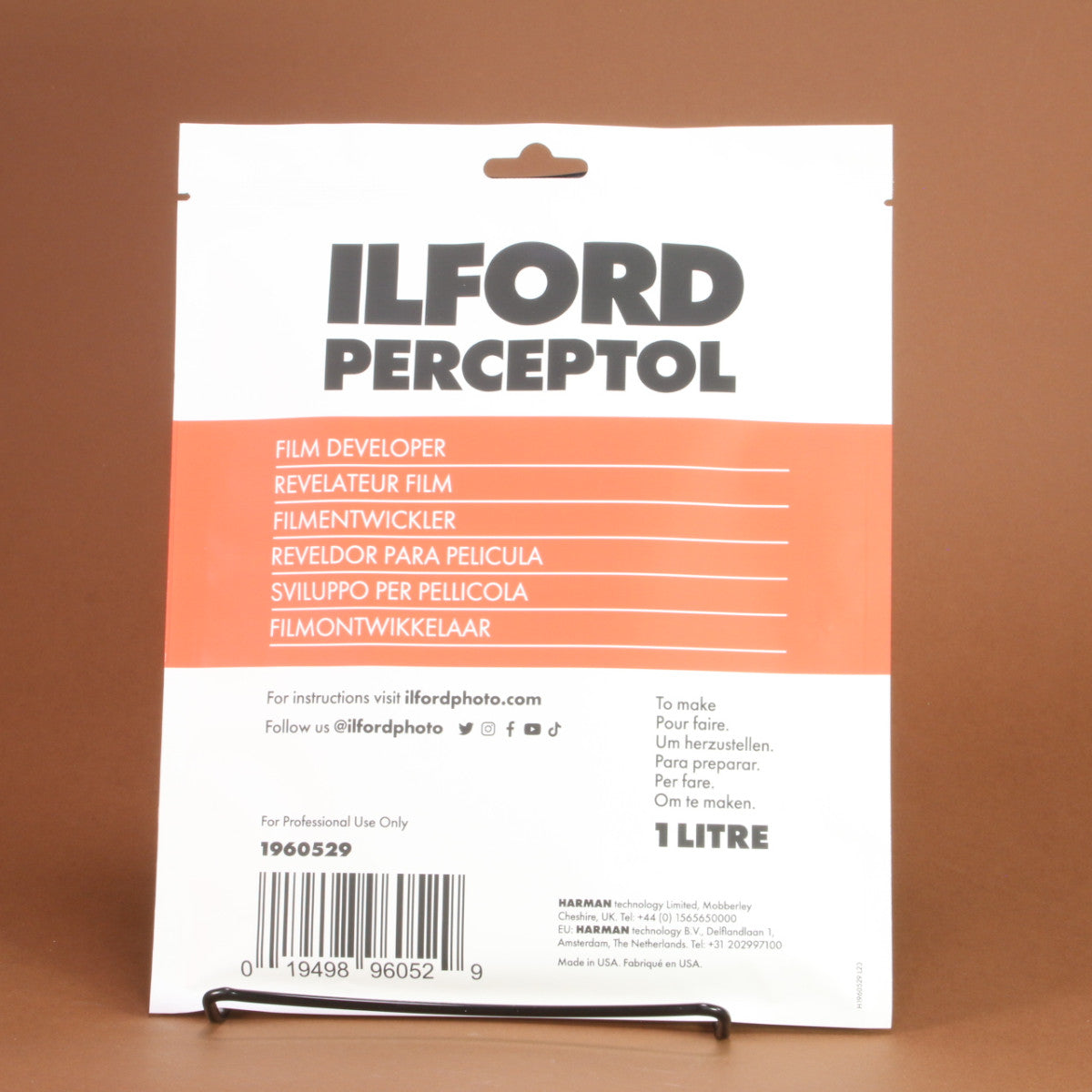 Ilford Perceptol Revelator (pudră) - To Make 1L