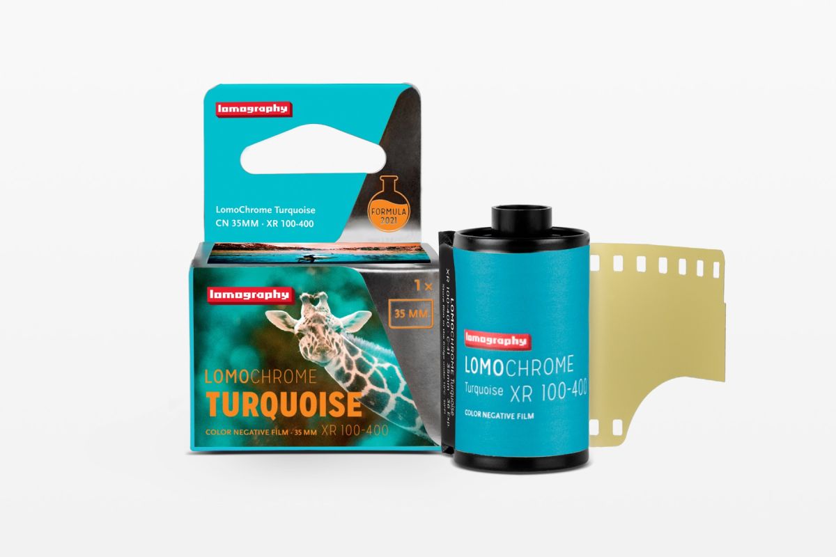 Lomo Chrome Turquoise - 35mm - film ingust
