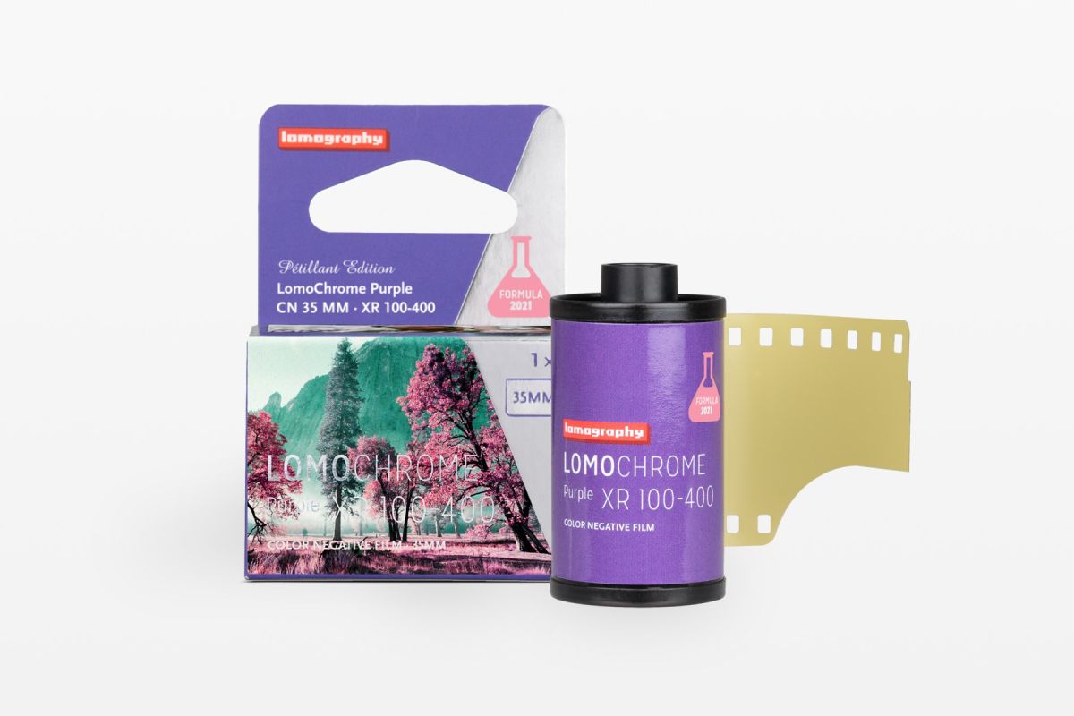 Lomo Chrome Purple - 35mm film ingust