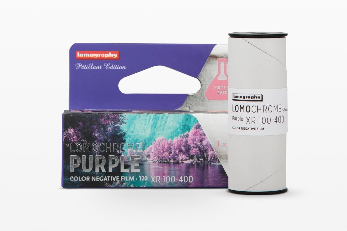 LomoChrome Purple iso 100-400 - 120 film lat