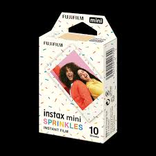 Hârtie foto INSTAX - set 10 bucăți - MINI / Sprinkles