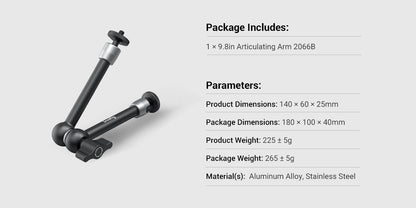 SmallRig 2066 Articulating Arm 9,8 Inch