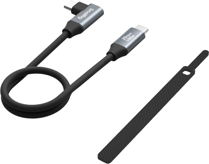 SmallRig 4790 USB-C (Straight) to USB-C (Angled) 35cm