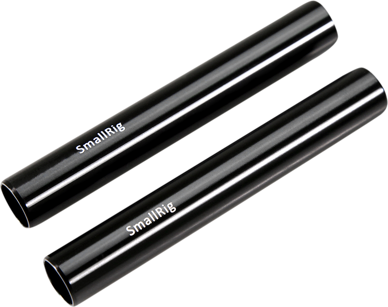 SmallRig 1049 15mm Alu Alloy Rods (M12-10cm)