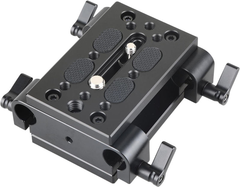 SmallRig 1798 Baseplate w/ Dual 15mm Rod Clamp