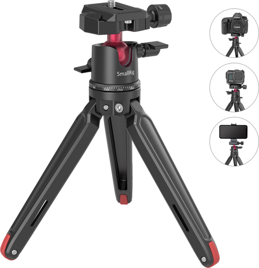 SmallRig 2664 Tabletop Minitripod with Panoramic Ballhead