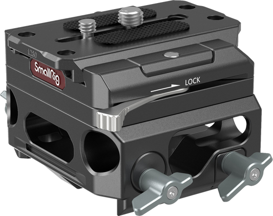 SmallRig 3067 Baseplate Lightweight with Dual 15mm Rod Clamp