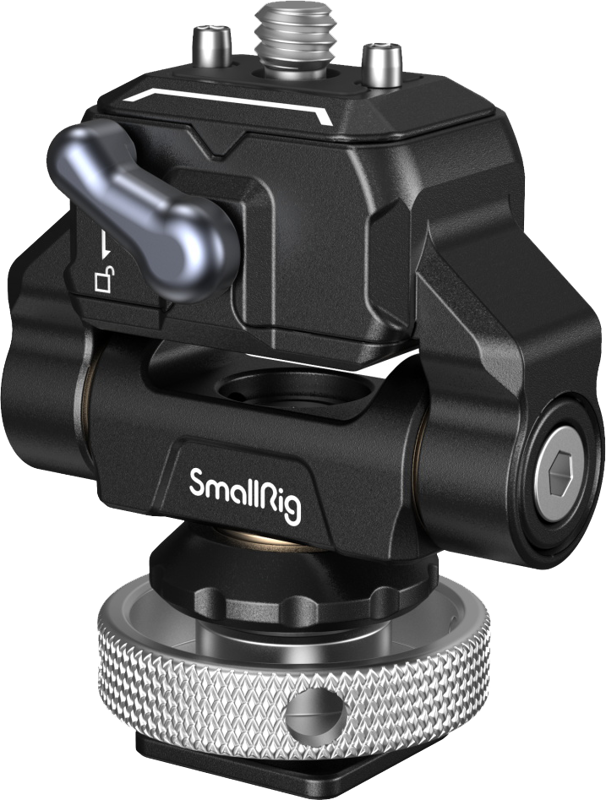 SmallRig 3514 Drop-in HawkLock Mini Quick Release Monitor Mount with Cold Shoe
