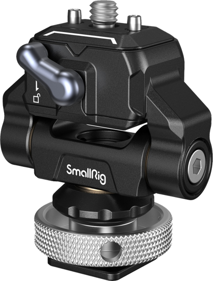 SmallRig 3514 Drop-in HawkLock Mini Quick Release Monitor Mount with Cold Shoe