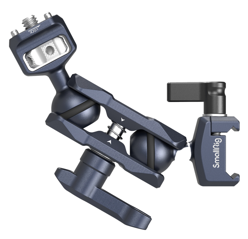 SmallRig 3875 Magic Arm with Dual Ball heads (1/4"-20 Screw and NATO Clamp)