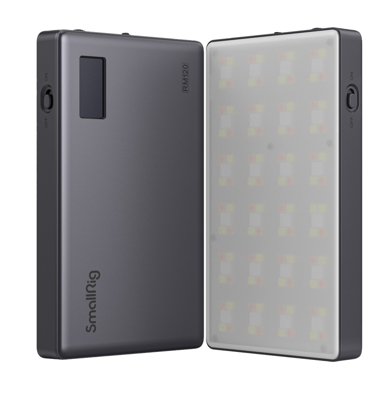 SmallRig 3808 RGB Videolight RM120 Long-Battery-Life